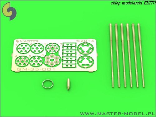 Przejdź do produktu MASTER GM-35-001 - 1:35 M61 A1 Vulcan sześciolufowe, obrotowe działko 20mm