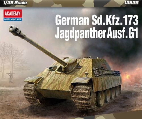 Przejdź do produktu Academy 13539 - 1:35 German Sd.Kfz.173 Jagdpanther Ausf.G1