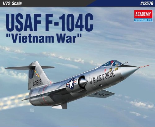 Przejdź do produktu Academy 12576 - 1:72 USAF F-104C Wietnam War