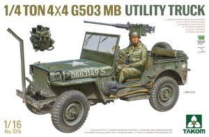 Takom 1016 - 1:16 1/4 Ton 4x4 G503 MB Utility Truck