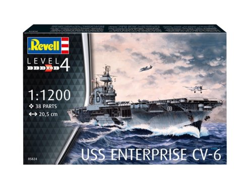 Przejdź do produktu Revell 05824 - 1:1200 USS Enterprise CV-6