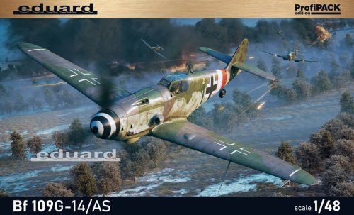 Przejdź do produktu Eduard 82162 - 1:48 Messerschmitt Bf 109G-14/AS
