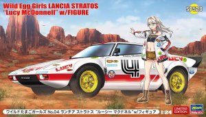 Hasegawa SP528 52328 - 1:24 Wild Egg Girls Lancia Stratos Lucy McDonnell w/Figure