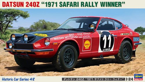Przejdź do produktu Hasegawa HC48 21148 - 1:24 Datsun 240Z 1971 Safari Rally Winner