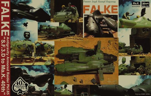 Przejdź do produktu Hasegawa 64125 - 1:20 Falke Antigravity Armored Raider Pkf.85 S.F.3.D to Ma.K 40th