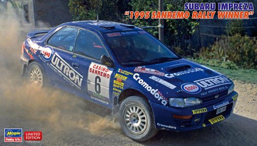 Przejdź do produktu Hasegawa 20574 - 1:24 Subaru Impreza 1995 Sanremo Rally Winner