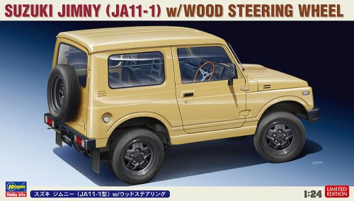 Przejdź do produktu Hasegawa 20568 - 1:24 Suzuki Jimny JA11-1 w/Wood Steering Wheel