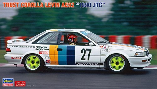 Przejdź do produktu Hasegawa 20564 - 1:24 Trust Corolla Levin AE92 1990 JTC