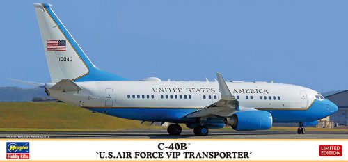 Przejdź do produktu Hasegawa 10848 - 1:200 C-40B U.S. Air Force VIP Transporter