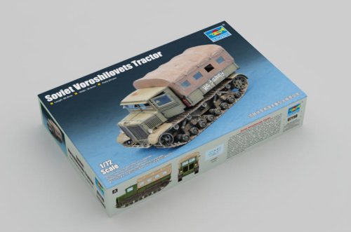 Przejdź do produktu TRUMPETER 07110 - 1:72 Soviet Voroshilovets Tractor