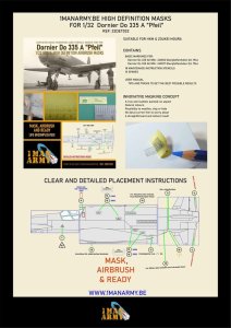 1 Man Army 32DET032 - 1:32 Dornier Do 335 A Pfeil