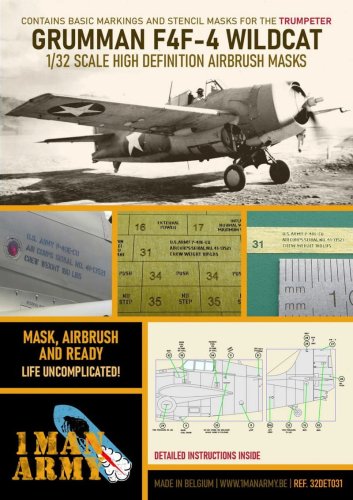 Przejdź do produktu 1 Man Army 32DET031 - 1:32 Grumman F4F-4 Wildcat