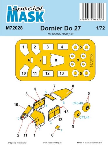 Przejdź do produktu Special Hobby M72028 - 1:72 Dornier Do 27