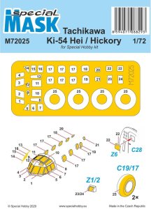 Special Hobby M72025 - 1:72 Tachikawa Ki-54 Hei / Hickory