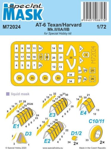 Przejdź do produktu Special Hobby M72024 - 1:72 AT-6 Texan/Harvard Mk.II/IIa/Iib