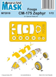 Special Hobby M72018 - 1:72 Fouga CM-175 Zephyr