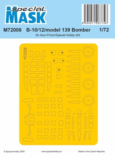 Przejdź do produktu Special Hobby M72008 - 1:72 B-10/12/Model 139 Bomber