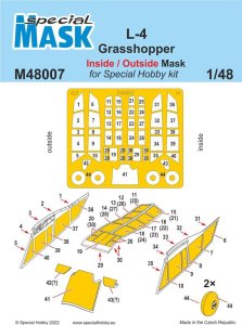 Special Hobby M48007 - 1:48 L-4 Grasshopper Inside/Outside