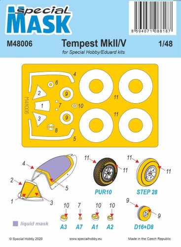 Przejdź do produktu Special Hobby M48006 - 1:48 Tempest MkII/V