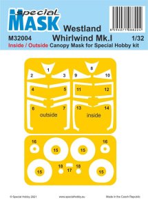 Special Hobby M32004 - 1:32 Westland Whirlwind Mk.I Inside/Outside