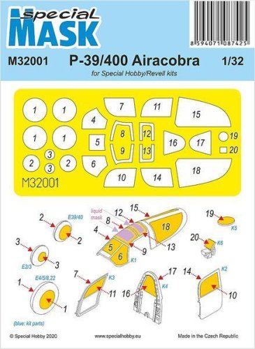 Przejdź do produktu Special Hobby M32001 - 1:32 P-39/400 Airacobra