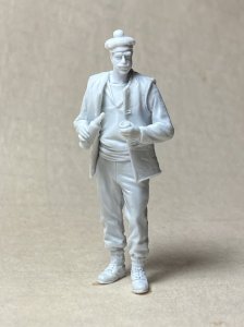 Copper State Models CSM F35037 - 1:35 French Marine Armoured Car Crewman With A Bottle Of Wine