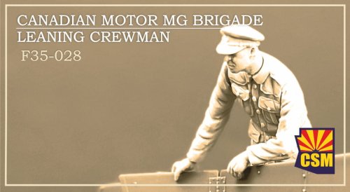 Przejdź do produktu Copper State Models CSM F35028 - 1:35 Canadian Motor MG Brigade Leaning Crewman