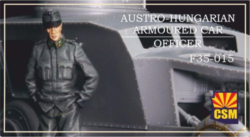 Przejdź do produktu Copper State Models CSM F35015 - 1:35 Austro-Hungarian Armoured Car Officer
