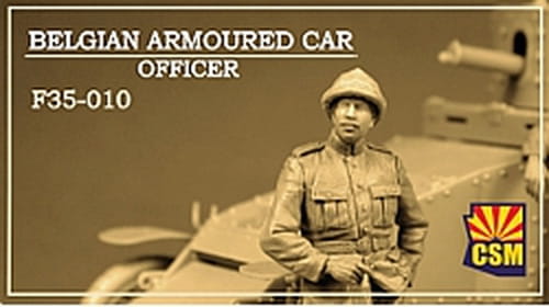 Przejdź do produktu Copper State Models CSM F35010 - 1:35 Belgian Armoured Car Officer