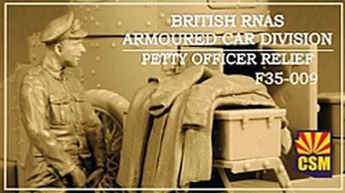 Przejdź do produktu Copper State Models CSM F35009 - 1:35 British RNAS Armoured Car Division Petty Officer Relief