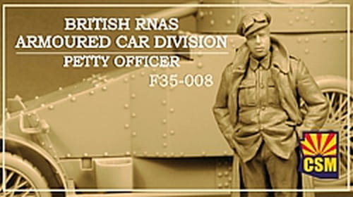 Przejdź do produktu Copper State Models CSM F35008 - 1:35 British RNAS Armoured Car Division Petty Officer
