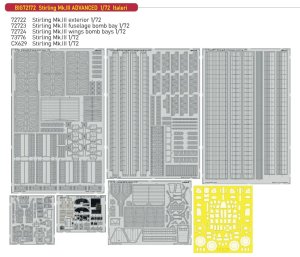 Eduard BIG72172 - 1:72 Stirling Mk.III Advanced