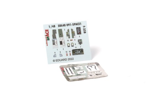 Przejdź do produktu Eduard 3DL48091 - 1:48 F-35B Space 3D Decals + PE