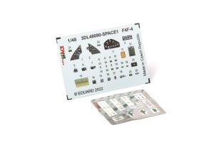 Eduard 3DL48090 - 1:48 F4F-4 Space 3D Decals + PE
