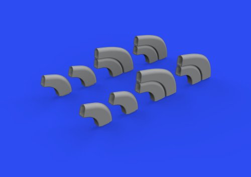 Przejdź do produktu Eduard 648805 - 1:48 Yak-9D exhaust stacks Print 3D
