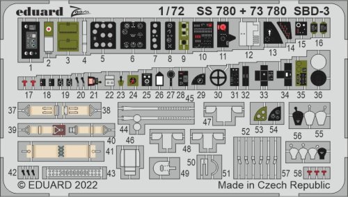 Przejdź do produktu Eduard SS780 - 1:72 SBD-3