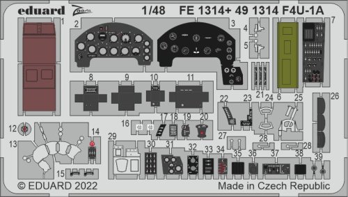 Przejdź do produktu Eduard FE1314 - 1:48 F4U-1A