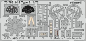 Eduard 73782 - 1:72 I-16 Type 5
