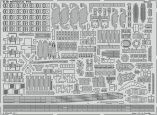 Przejdź do produktu Eduard 53287 - 1:350 HMS Colombo