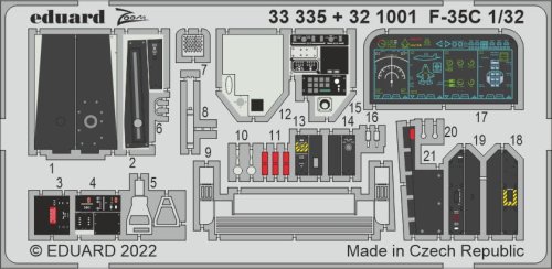 Przejdź do produktu Eduard 33335 - 1:32 F-35C