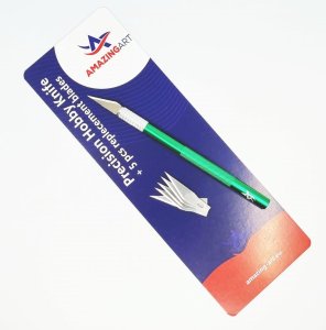 Amazing Art 17058 - Skalpel modelarski green + 5 ostrzy