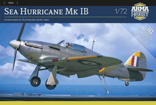 Przejdź do produktu Arma Hobby 70061 - 1:72 Sea Hurricane Mk IB