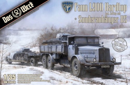 Przejdź do produktu Das Werk DW35003X - 1:35 Faun L 900 including SdAh 115 New Edition