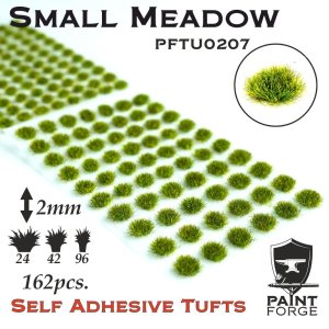 Paint Forge TU0207 - Kępy traw 2 mm x 150 szt - Small Meadow
