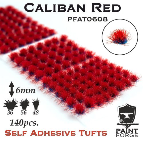 Przejdź do produktu PAINT FORGE AT0608 - Kępy traw 6 mm x 140 szt - Caliban Red
