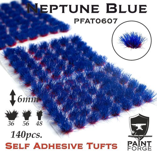 Przejdź do produktu PAINT FORGE AT0607 - Kępy traw 6 mm x 140 szt - Neptune Blue