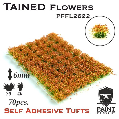 Przejdź do produktu PAINT FORGE FL2622 - Kępy kwiatów 6 mm x 50 szt - Tained Flowers