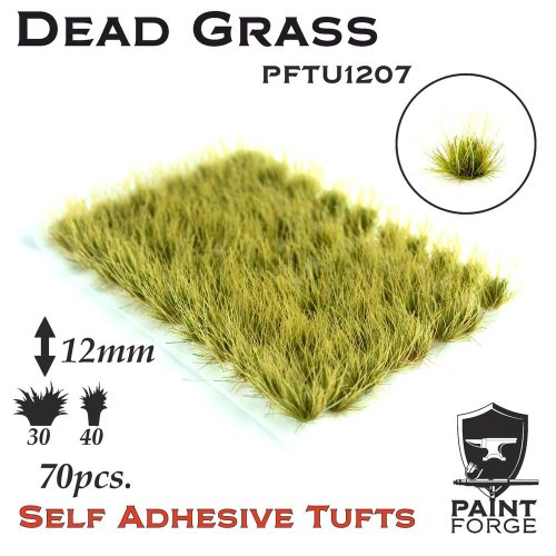 Przejdź do produktu PAINT FORGE TU1207 - Kępy traw 12 mm x 50 szt - Dead Grass