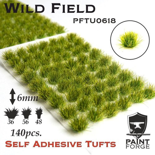 Przejdź do produktu PAINT FORGE TU0618 - Kępy traw 6 mm x 120 szt - Wild Field
