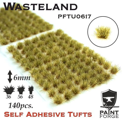 Przejdź do produktu PAINT FORGE TU0617 - Kępy traw 6 mm x 120 szt - Wasteland